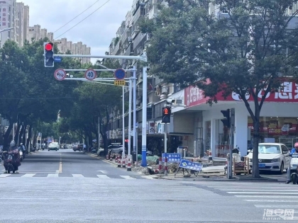终于改造啦！海安安平路正在施工